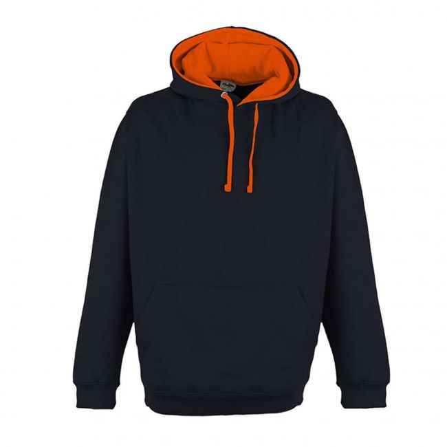 Superbright hoodie culoare oxford navy/electric orange marimea l