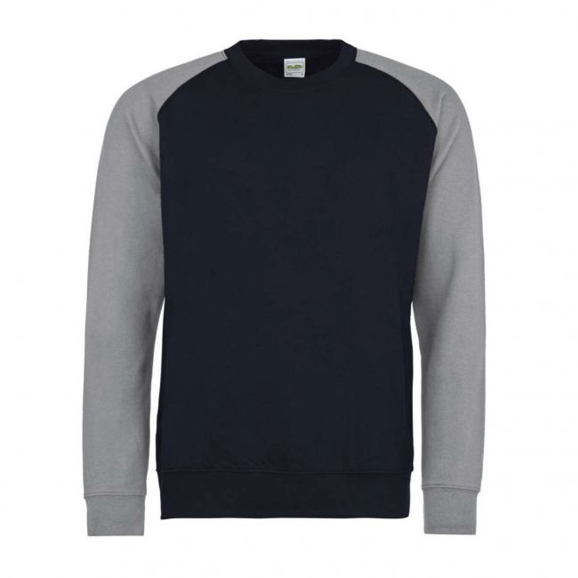 Baseball sweat culoare oxford navy/heather grey marimea s