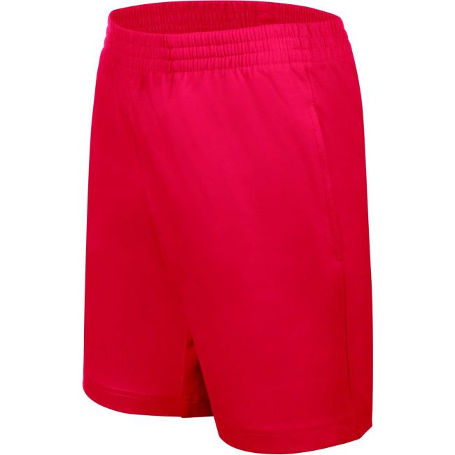 Kids' jersey sports shorts culoare red marimea 10/12