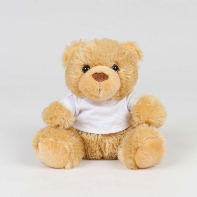 Bear in a t-shirt culoare brown marimea s