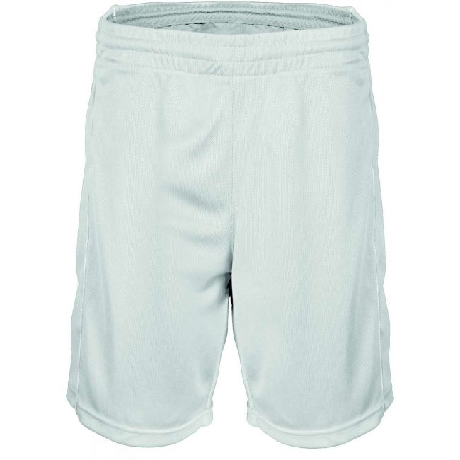 Men's basketball shorts culoare white marimea l