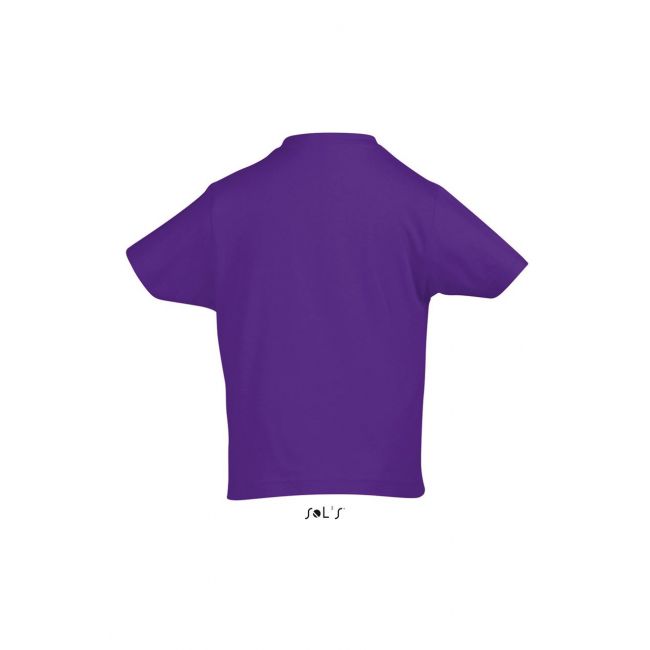 Sol's imperial kids - round neck t-shirt culoare dark purple marimea 4a