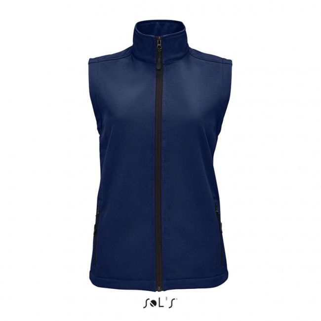 Sol's race bw women - softshell bodywarmer culoare french navy marimea m