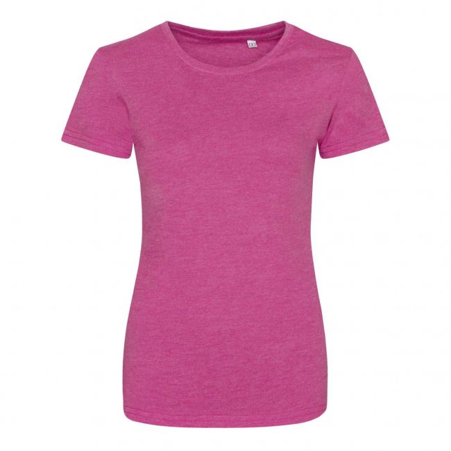 Women's tri-blend t culoare heather pink marimea xl