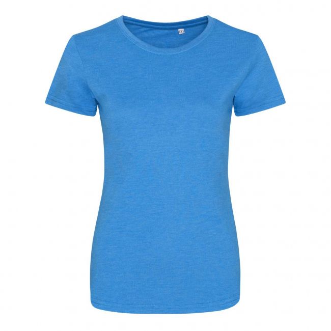 Women's tri-blend t culoare heather sapphire blue marimea xl