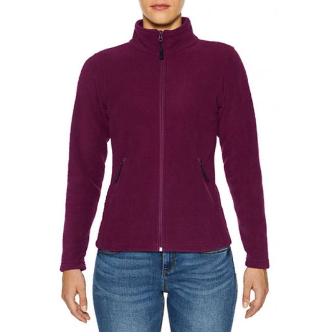 Hammer ladies micro-fleece jacket culoare maroon marimea m