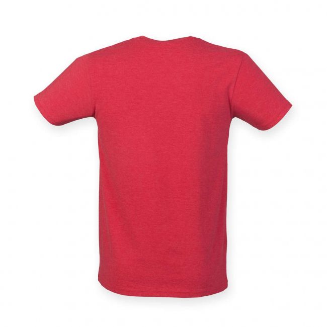 Men's triblend t culoare red triblend marimea 2xl