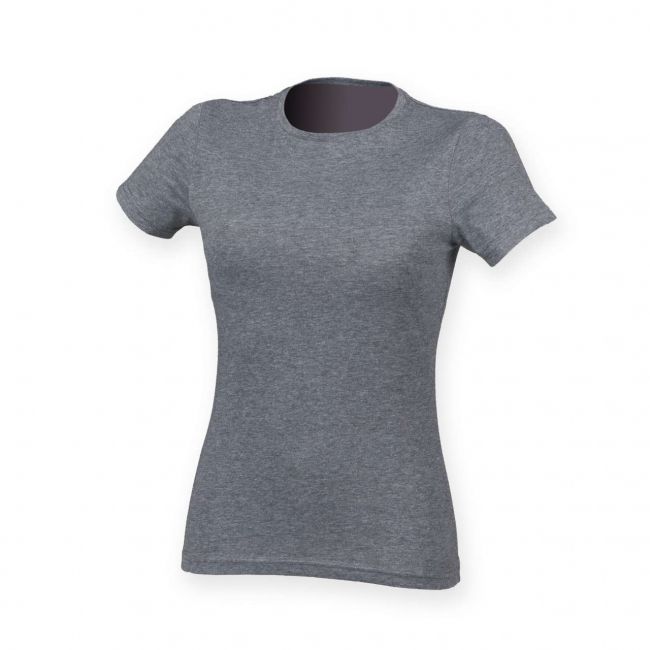 Ladie's triblend t culoare grey triblend marimea xl