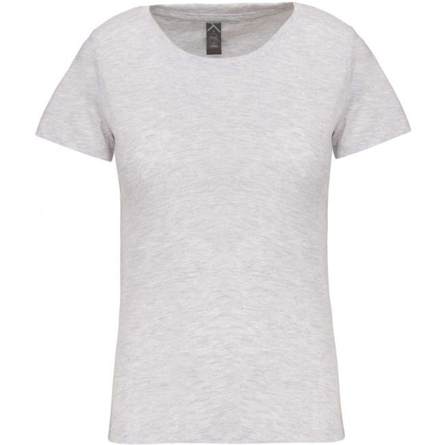 Ladies' bio150 crew neck t-shirt culoare ash heather marimea 2xl