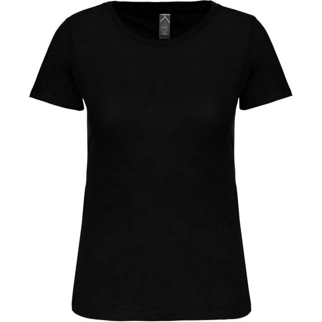 Ladies' bio150 crew neck t-shirt culoare black marimea 2xl