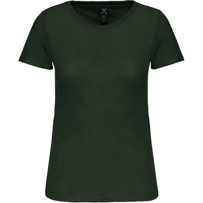 Ladies' bio150 crew neck t-shirt culoare forest green marimea 2xl