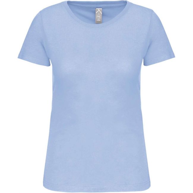 Ladies' bio150 crew neck t-shirt culoare sky blue marimea 3xl