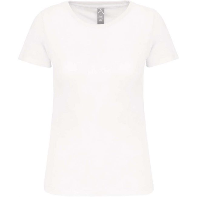 Ladies' bio150 crew neck t-shirt culoare white marimea 3xl