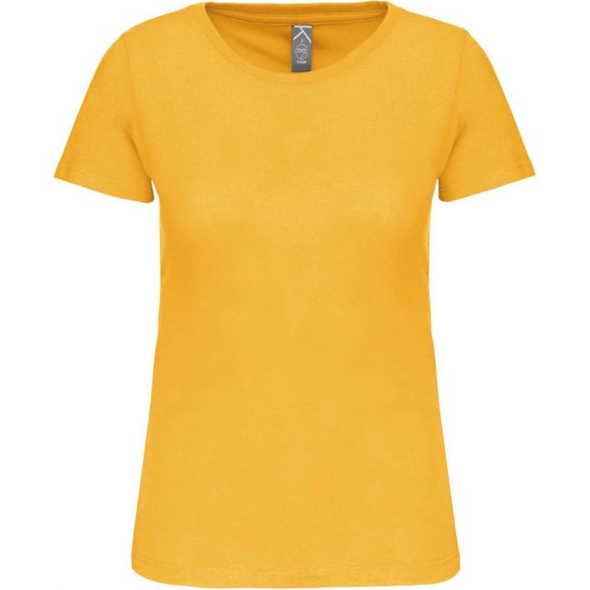 Ladies' bio150 crew neck t-shirt culoare yellow marimea 3xl