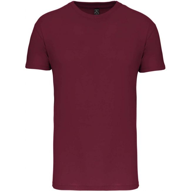 Men's bio150 crew neck t-shirt culoare wine marimea l