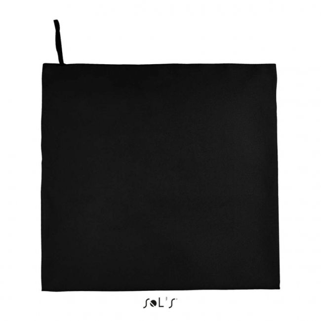 Sol's atoll 100 - microfibre towel culoare black marimea u