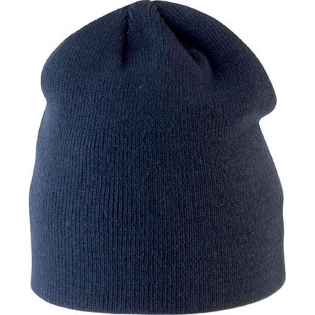 Knitted kids' beanie culoare navy marimea u