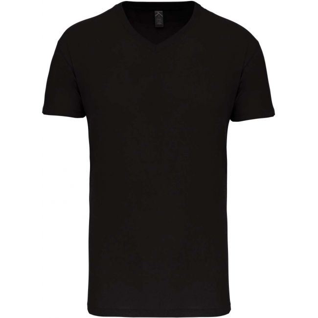 Men's bio150 v-neck t-shirt culoare black marimea 3xl