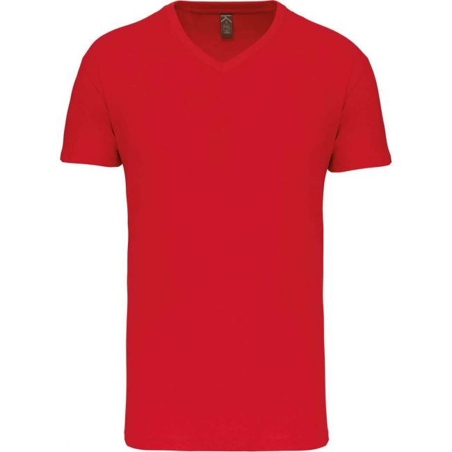 Men's bio150 v-neck t-shirt culoare red marimea 5xl