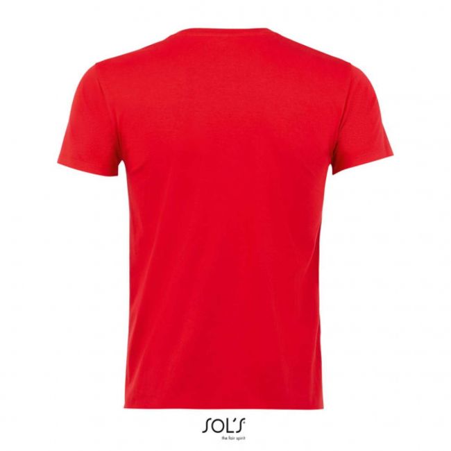 Sol's imperial fit - men's round neck close fitting t-shirt culoare red marimea xl