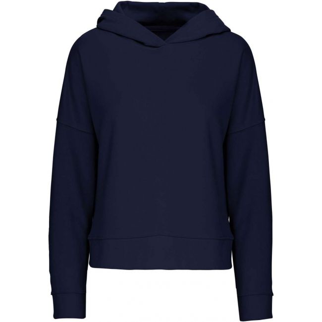 Ladies' organic lounge hoodie culoare navy marimea s/m