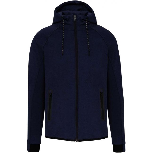 Men's hooded sweatshirt culoare french navy heather marimea s