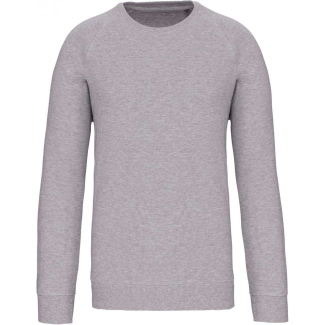 Organic piquÉ sweatshirt culoare oxford grey marimea l