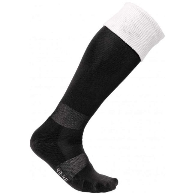 Two-tone sports socks culoare black/white marimea 31/34