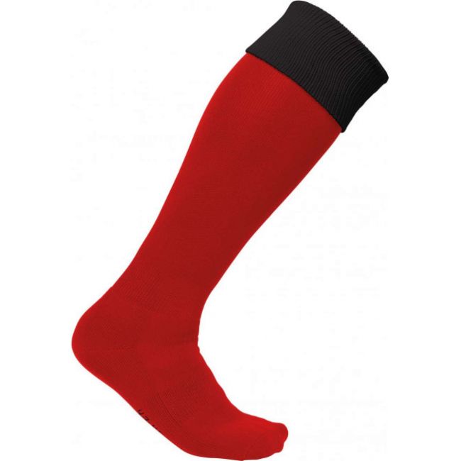 Two-tone sports socks culoare sporty red/black marimea 27/30