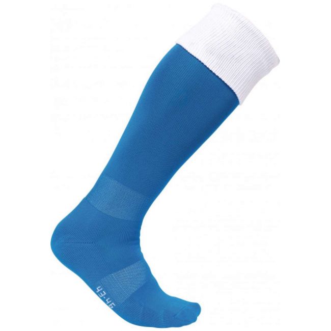 Two-tone sports socks culoare sporty royal blue/white marimea 47/50