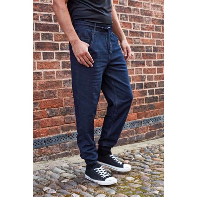 'artisan' chef's jogging trousers culoare indigo denim marimea s