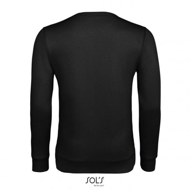 Sol's sully - men’s round-neck sweatshirt culoare black marimea m