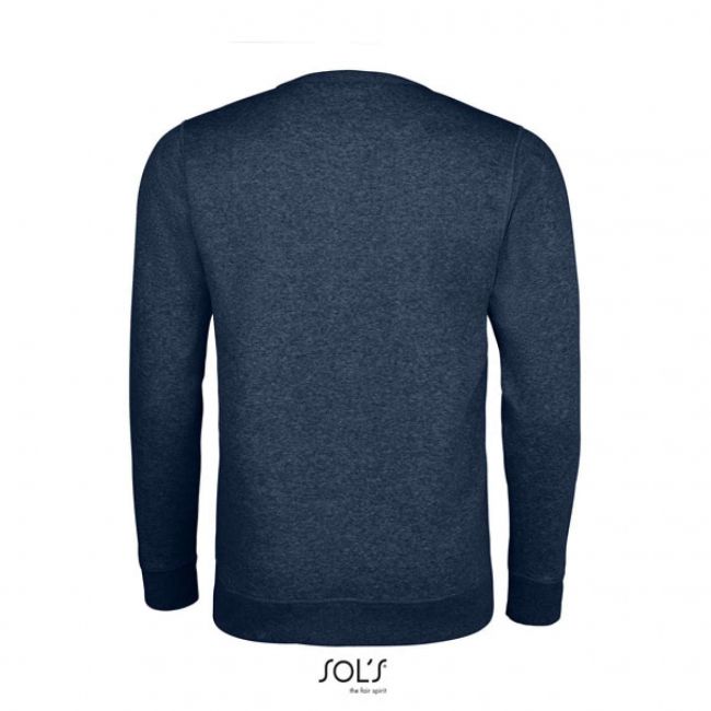 Sol's sully - men’s round-neck sweatshirt culoare heather denim marimea l