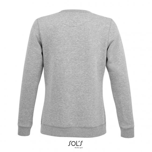 Sol's sully women - round-neck sweatshirt culoare grey melange marimea l