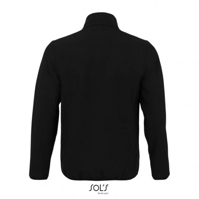 Sol's radian men - softshell zip jacket culoare black marimea 3xl