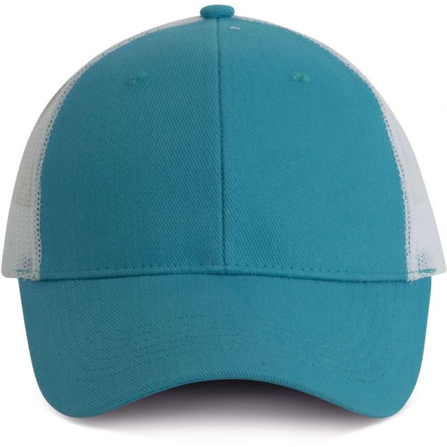 Trucker cap - 6 panels culoare surf blue/white marimea u