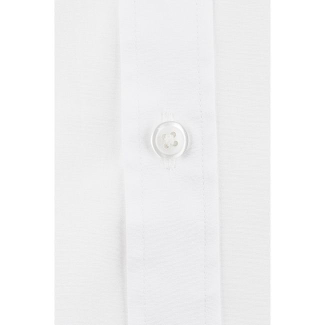 Black tie ssl/men poplin shirt white marimea xl