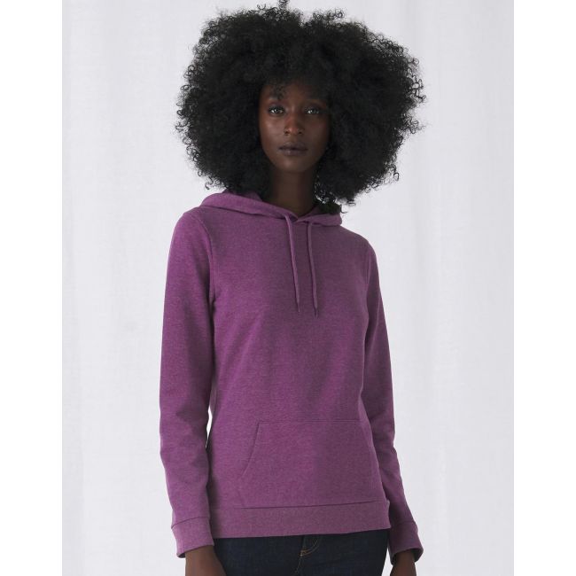 #hoodie /women french terry heather red marimea l