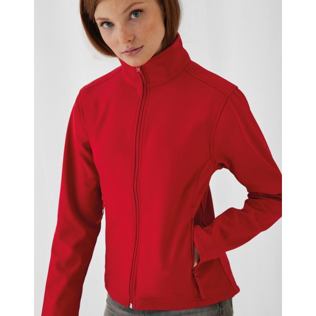 Softshell jacket id.701/women dark grey/neon orange marimea xl