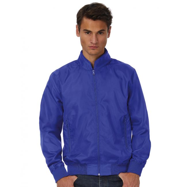 Trooper/men jacket  black/cobalt blue marimea l