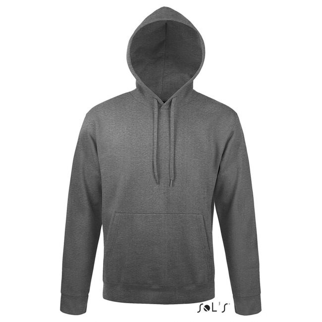 Sol's snake - unisex hooded sweatshirt culoare charcoal melange marimea m