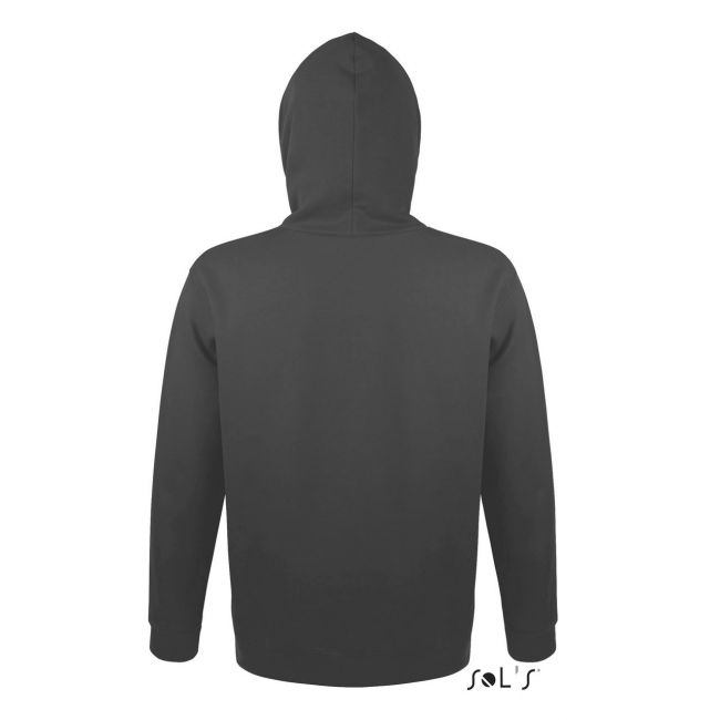 Sol's snake - unisex hooded sweatshirt culoare dark grey marimea 3xl