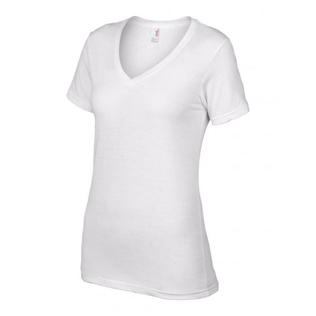 Women’s featherweight v-neck tee culoare white marimea xl