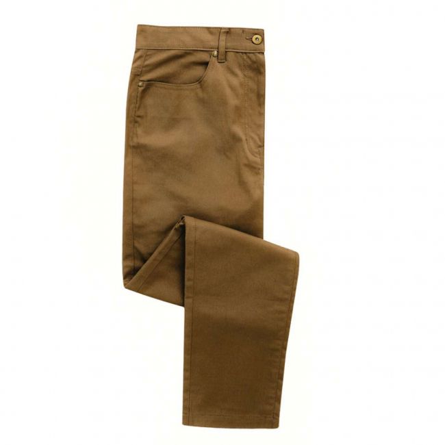 Men's performance chino jeans culoare camel marimea l