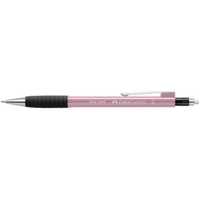 Creion mecanic 0.5mm rose grip 1345 faber-castell