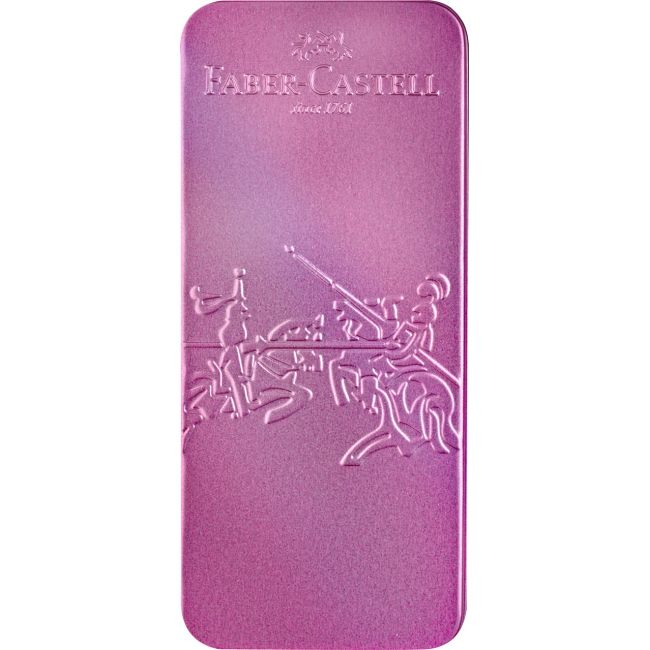 Set cadou stilou + pix grip 2011 glam violet faber-castell