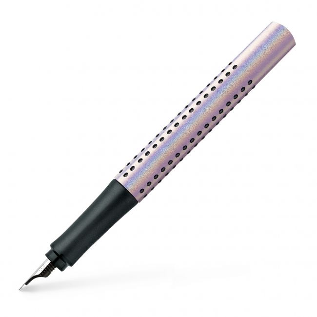 Stilou grip 2011 glam pearl f faber-castell