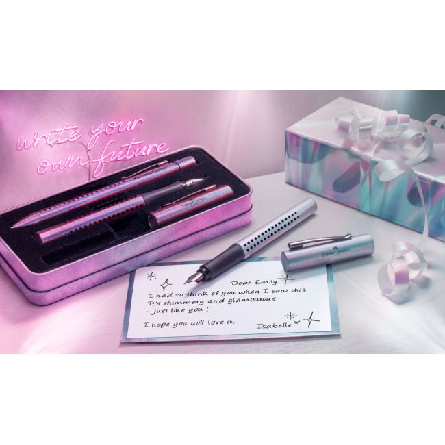 Stilou grip 2011 glam violet m faber-castell