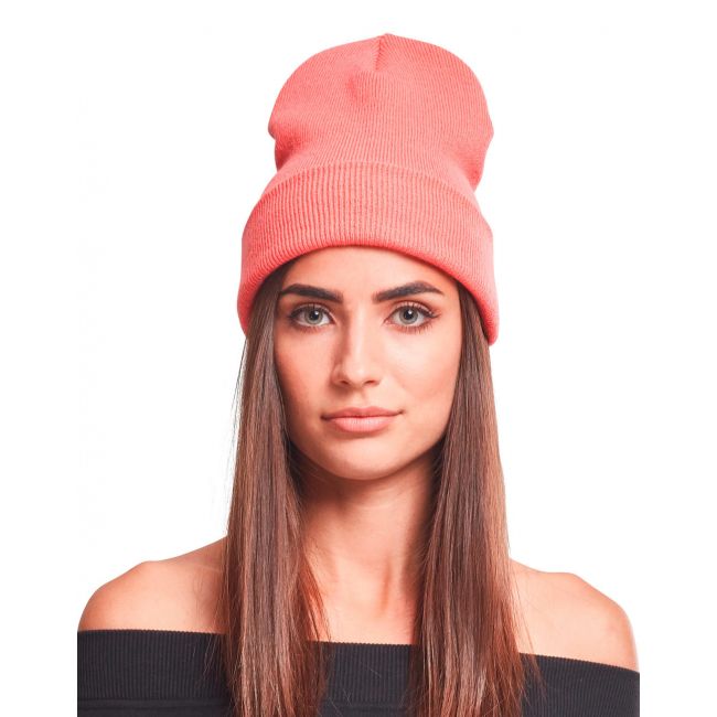 Heavyweight long beanie charcoal marimea one size