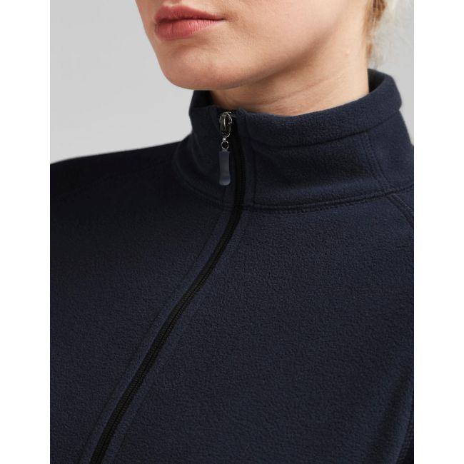 Ladies' full zip microfleece charcoal marimea l